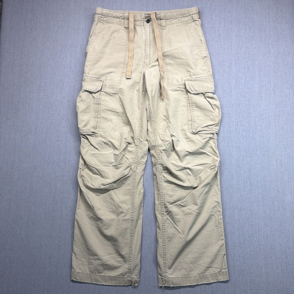 Vintage Polo Jeans Co Ralph Lauren Paratrooper Cargo Pants Men 32x32 Military
